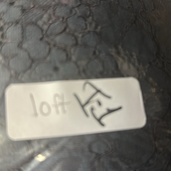 LOFT Lace Flutter sleeve blue tiered woman midi coquette feminine dress 12 - Picture 14 of 14